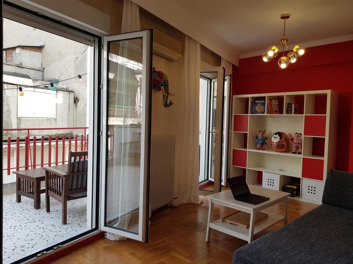 Quiet City Centre Apartment With Large Balcony Tesalónica Exterior foto